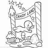 Candyland Jolly sketch template