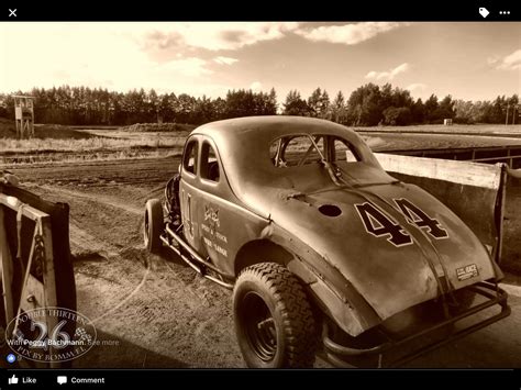 pin  bryan wood  dirt track racers  race cars vintage race car stock car