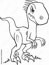 Velociraptor Dinosaur Vector Dinozaur Szkic Splashbacks Triceratops As1 Grafika Wektor Obraz Naklejka Wektorowa Rysunek Redro Schowaj Więcej sketch template