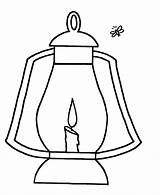 Lantern Coloring Pages Simple Shapes Kids Printable Easy Lanterns Chinese Sheets Shape Camping Ramadan Clipart Draw Print Firefly Lizard Activity sketch template