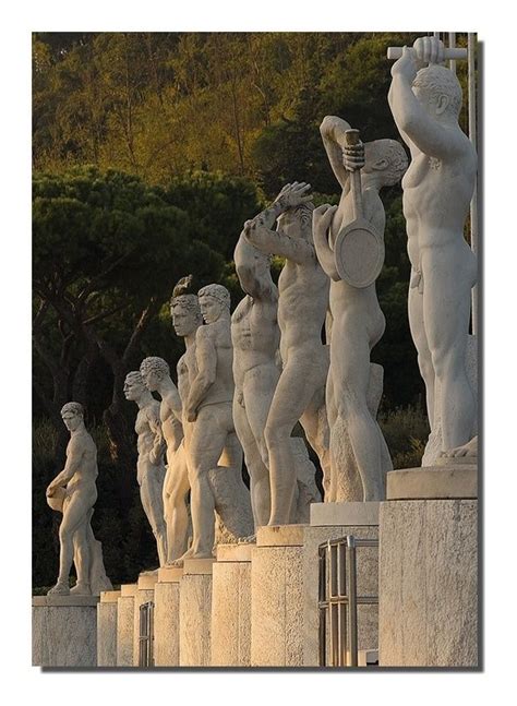 foro italico rome italie foroitalico roma italy rome statue sculpture art