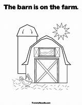 Coloring Farm Old Pages Macdonald Had Barn Comments sketch template