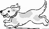 Dog Coloring Running Pages Clipart Pinclipart Transparent sketch template