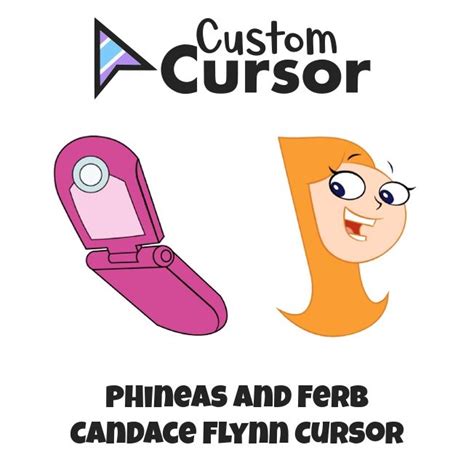 phineas and ferb candace flynn cursors custom cursor phineas and