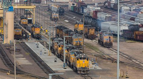 union pacific starts work   million rail yard  texas