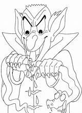 Dracula Coloring Pages Getdrawings sketch template