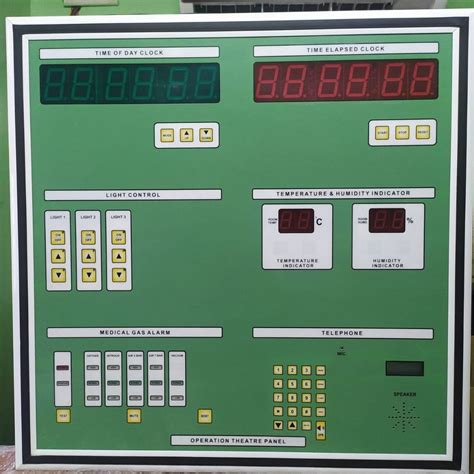 operation theater control panel  rs   control panel system