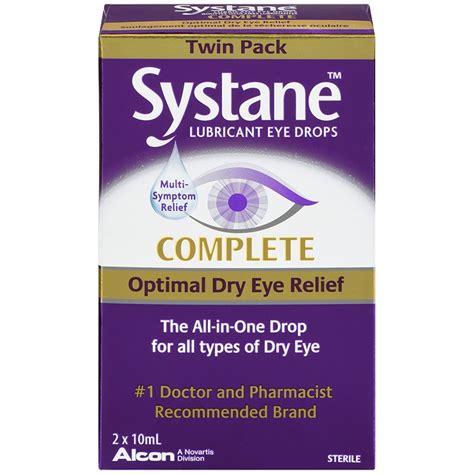 systane complete lubricant eye drops  ml bonnie doon eye care