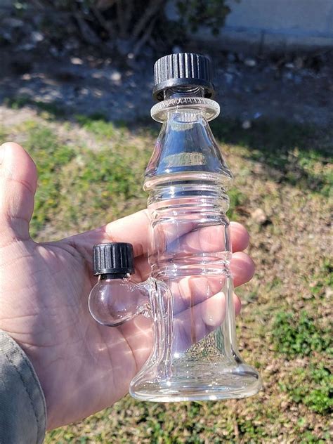 moocah glass clear bottle rig mm glasspass