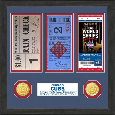 chicago cubs world series ticket collection walmartcom