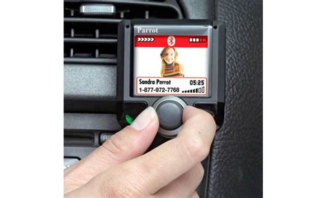 parrot  ls color car kit  bluetooth cell phones includes color lcd display  crutchfield