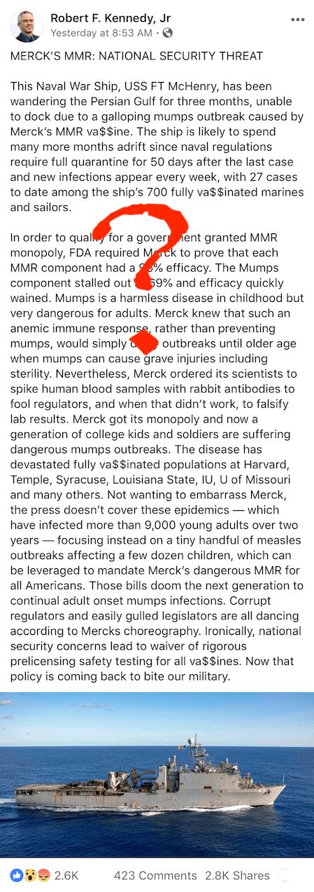 mumps   uss fort mchenry vaxopedia
