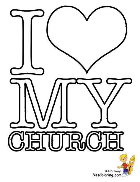 kids coloring pages  church home family style  art ideas