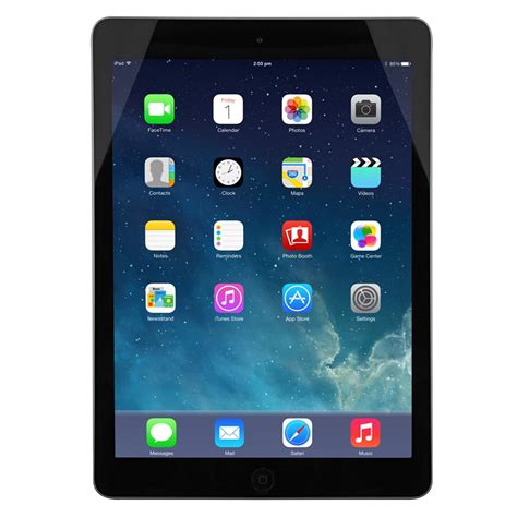 apple ipad air  gb tablet gray certified refurbished walmartcom