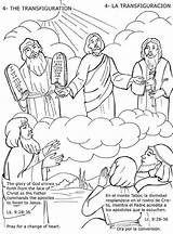 Transfiguration Luminosos Misterios Luminous Mysteries Visit sketch template