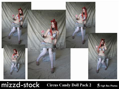 circus candy doll pack   mizzd stock  deviantart
