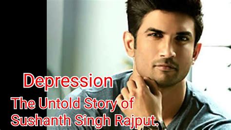 Sushanth S Untold Story Don T Be Panic At Depression