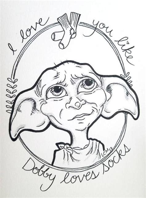 dobby drawing  paintingvalleycom explore collection  dobby drawing