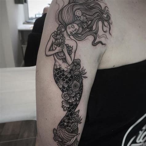 Beautiful Mermaid Tattoos Designs With Meaning Pretty Tattoos Unique