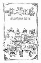 Boxtrolls Colorear W3layouts sketch template