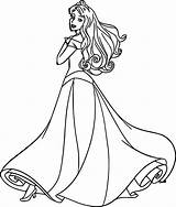 Aurora Coloring Pages Color Princess Sheets Wecoloringpage Book sketch template