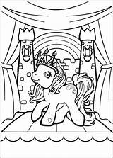 Coloring Pony Little Pages Easter Colouring Library Clipart Cute sketch template