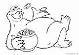 Cookie Coloring4free Monster Coloring Pages Eating Related Posts sketch template