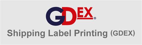 print gdex shipping label unicart support center