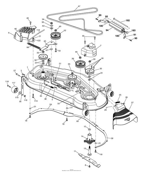 45 Husqvarna Lawn Mower Deck Diagram Modern Wiring Diagram