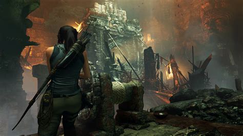 Shadow Of The Tomb Raider Key Artwork And Review Day Screenshots