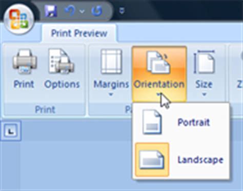 change document orientation  word  portrait mode  landscape mode