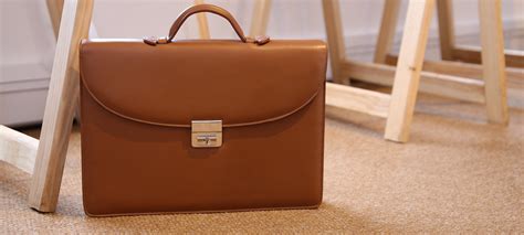 leather briefcase satchel