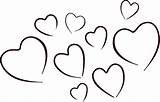 Hearts Coloring Pages Gif Sketchy Valentine Pdf Printables Format Penny sketch template