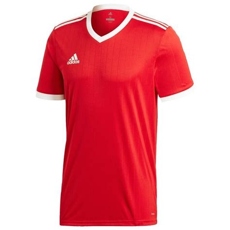 adidas voetbalshirt tabela  roodwit kids wwwunisportstorenl