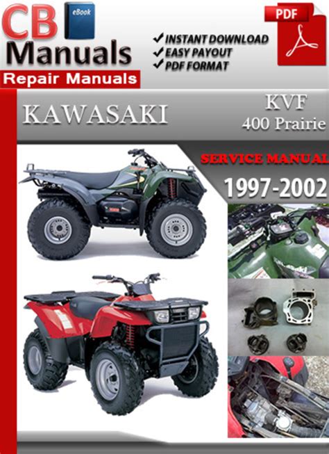 factory  manuals kawasaki kvf  prairie   factory  manual