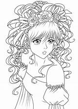 Anime Coloring Pages Bride раскраски категории из все sketch template
