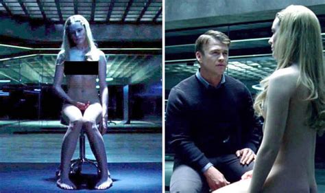 westworld evan rachel wood bares all in creepy scene from premiere tv and radio showbiz and tv