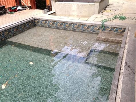 brown pebble pool liner tan mosaic pool steps inground pool liners inground swimming pool