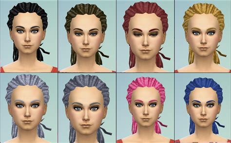 dreads mods cc   sims  snootysims