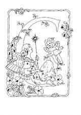 Fairies Fairy Abecedario Hadas Colorear Bebeazul sketch template