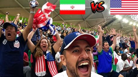 The Moment Usa Beat Iran In Fifa World Cup 0 1 🇺🇸 🇮🇷 Youtube