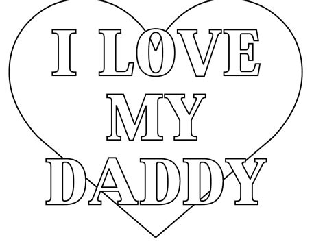 fathers day card coloring pages  large images