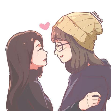 Lesbian Art Cute Lesbian Couples Gay Art Cute Anime Couples Anime