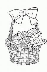 Coloring Easter Pages Wuppsy sketch template