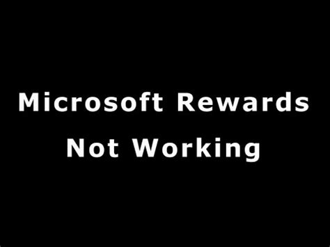 microsoft rewards  working youtube