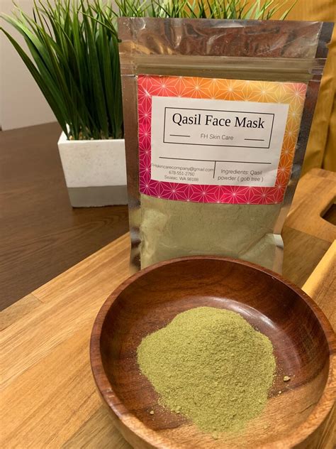 qasil powder  natural  organic etsy