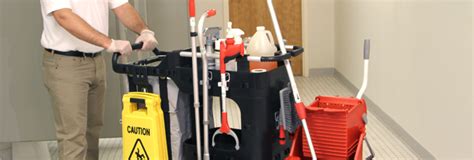 Cleaning Carts Janitorial Supply Housekeeping Portable Cart