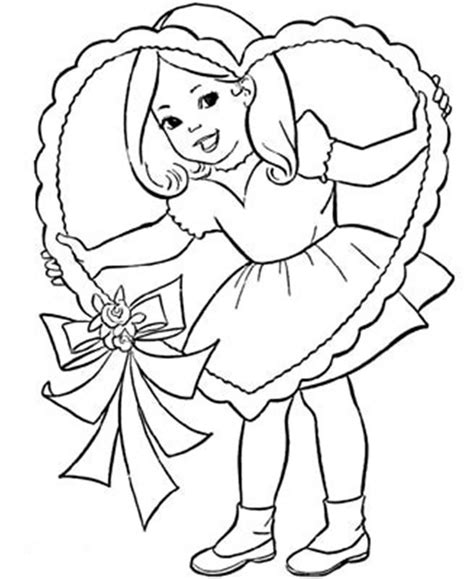 coloring page outline  boy  girl dressing coloring pages
