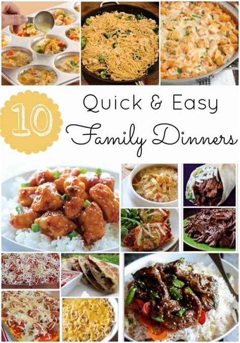 quick  easy dinner recipes page    princess pinky girl