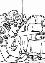 Barbie Coloring Pages Printable Book Print Info Color Coloriage Index sketch template